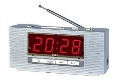 Radio VST-740 cu ceas afisaj LED